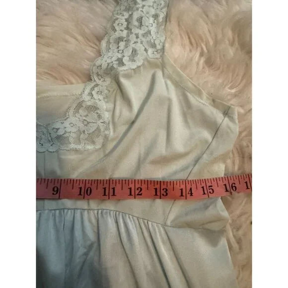 Vintage Shadowline Peignoir Set Nightgown and Robe 2 PC L
